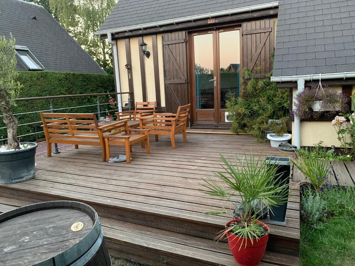 Le Chalet Normand Мервиль-Франсвиль Экстерьер фото